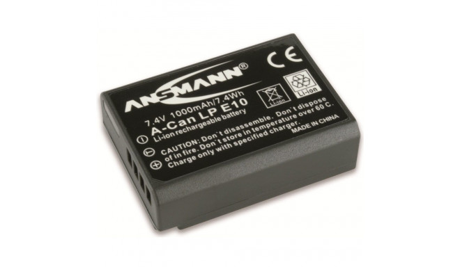 Ansmann A-Canon LP E10 LI 7.4V/ 1000mAh