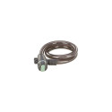 Rattalukk 65cm x 15mm, 2 võtmega