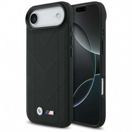 BMW M Quilted Logo MagSafe Case for iPhone Air - Black
