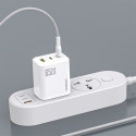Dudao A29C 65W GaN Wall Charger + USB-C Cable - White Dudao A29C 65W GaN Wall Charger + USB-C Cable - White