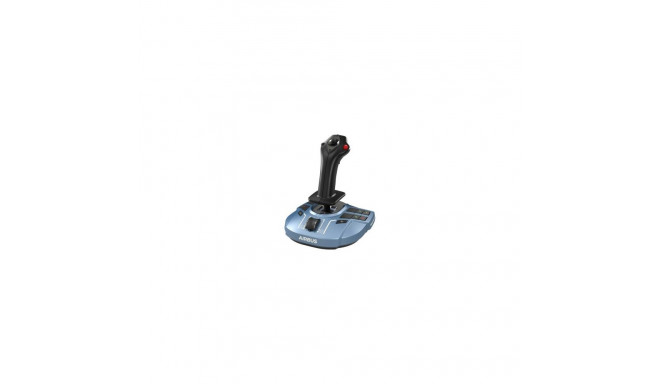 Thrustmaster TCA Sidestick X Airbus Edition must, hall USB analoog juhtkangi PC, Xbox
