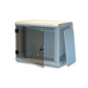 Triton 19" seinakinnitusega 12U/400 eemaldatavate külgedega seinariiul hall