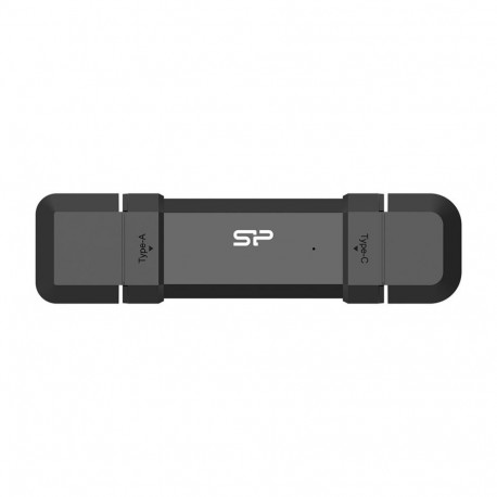Silicon Power DS72 USB flash drive 250 GB USB Type-A / USB Type-C 3.2 Gen 2 (3.1 Gen 2) Black