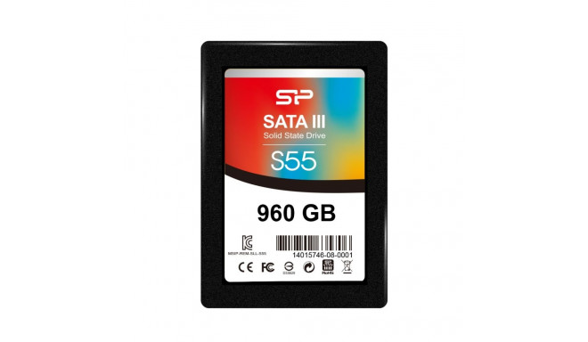 Silicon Power Slim S55 2.5" 960 GB Serial ATA III TLC