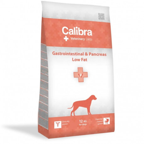 CALIBRA VD Dog Gastrointestinal&Pancreas Low Fat - dry dog food - 12kg