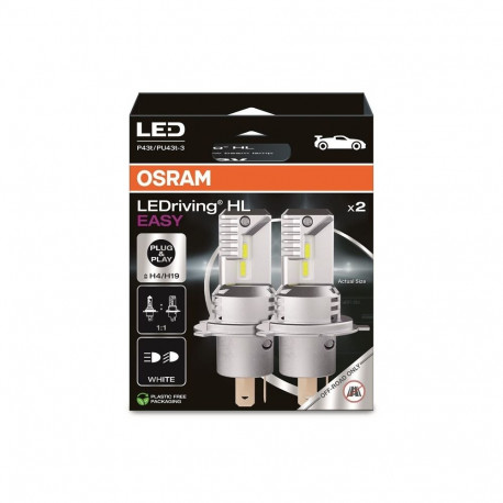 LED pirn (komplekt 2 tk) H19/H4 12V 19.0/18.7W P43T/PU43t-3 mitte-teekasutuseks LEDriving HL EASY, v