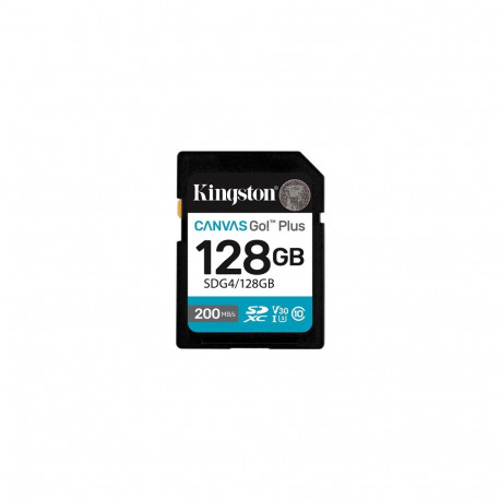 Kingston mälukaart SDXC 128GB Canvas Go Plus Gen4