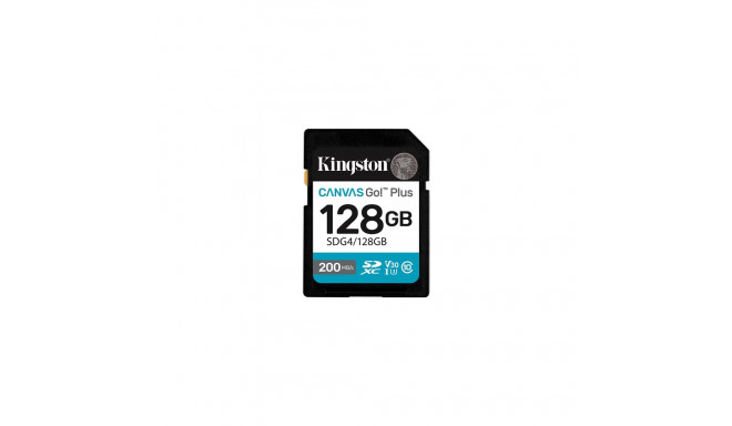 KINGSTON 128GB SDXC Canvas Go Plus Gen4