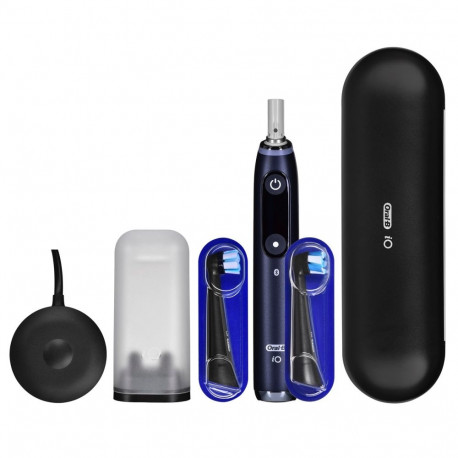 Electric Toothbrush - Oral-B iO Series 9N Black Oral-B iO Series 9N Adult Vibrating Toothbrush with