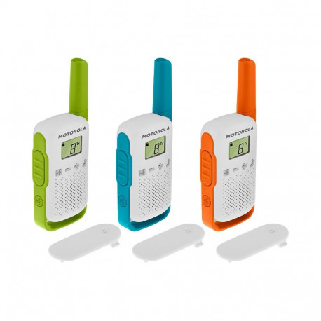 Two-way Radio - Motorola T42, Blue, Green, Orange, White