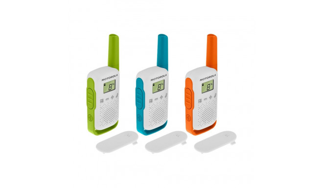 Two-way Radio - Motorola T42, Blue, Green, Orange, White