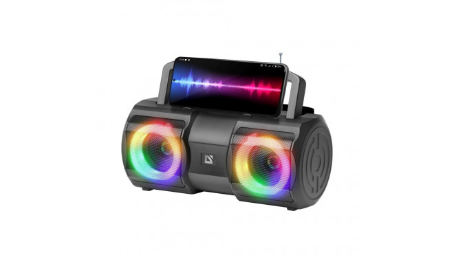 Portable Speaker - Speaker Defender Beatbox 20 Bluetooth 20w Black
