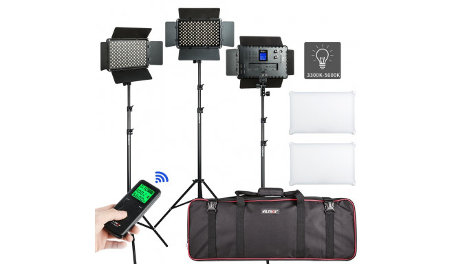 Viltrox VL S192T LED Light Triple Kit