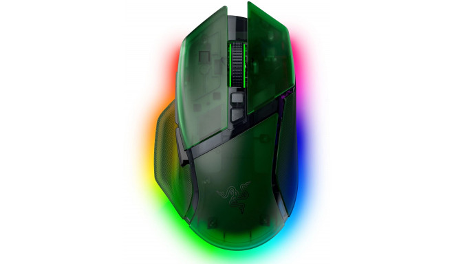 Razer wireless mouse Basilisk V3 Pro, phantom green