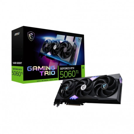 "RTX 5060 Ti 16GB MSI Gaming Trio OC GDDR7 3 Fan"