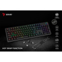 Keyboard STYX RED SAVIO