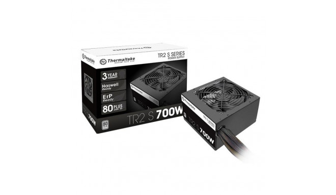 Thermaltake toiteplokk TR2 S Black 700W 80+ 230V EU 2xPEG 120mm Single Rail