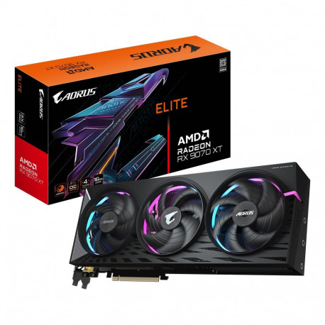 Graphics Card|GIGABYTE|AMD|Radeon RX 9070 XT|16 GB|GDDR6|256 bit|PCI Express 5.0|Active|R9070XTAORUS