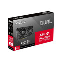 Graphics Card|ASUS|AMD Radeon RX 7600|8 GB|GDDR6|128 bit|PCIE 4.0 8x|Two and Half Slot Fansink|1xHDM
