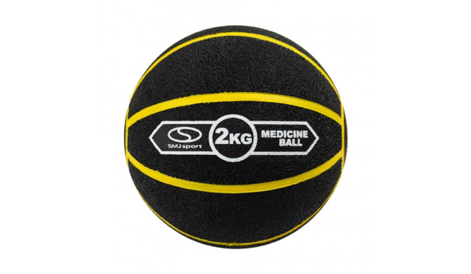 PIŁKA LEKARSKA VINEX VMB-L002Y 2KG czarno-żółta