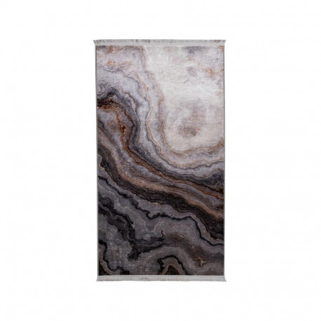 CARPET PRINTED AGAT 1.6X2.3M GREY