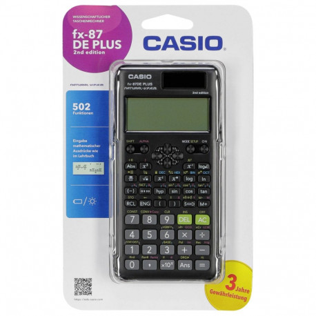 Casio FX-87DE Plus 2. väljaanne