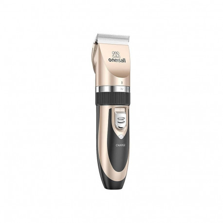 Oneisall P2 Pet Trimmer / Clippers + Scissors + Comb Set (Gold)