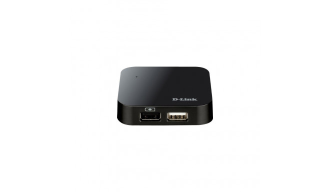 D-Link 4-Port USB 2.0 Hub Active with power adapter