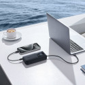 Baseus Free2Pull 20000mAh 65W Power Bank with Retractable USB-C Cable - Black