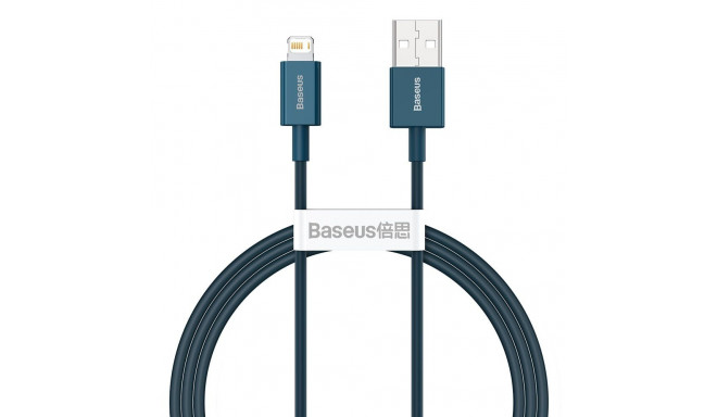 Baseus kaabel USB - Lightning Superior 2,4A 1m, sinine (CALYS-A03)