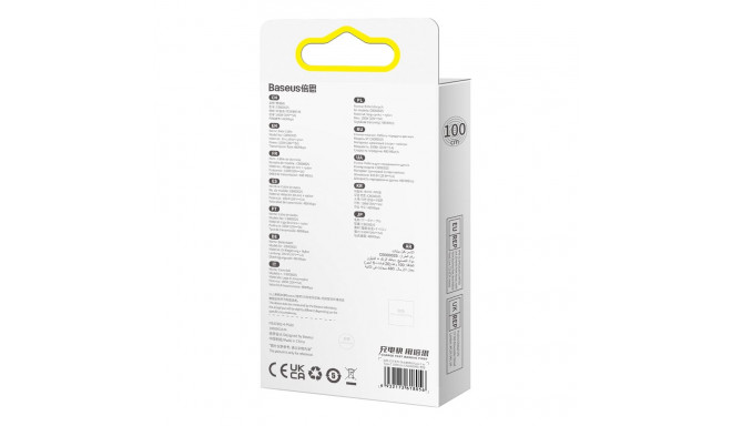 Baseus CADH000701 USB-C - USB-C PD cable 100W 5A 480Mb/s 1m - black