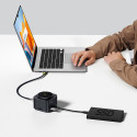 Baseus MagPro Series II 7-in-1 USB-C Hub with MagSafe-compatible Charger 15W + HDMI + USB-A + USB-C 