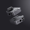 Hub Joyroom S-H121 USB-C stand - USB-A 3.0 / RJ45 / HDMI / USB-C / Thunderbolt for MacBook Pro - gra