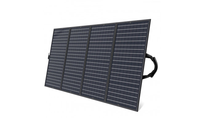 Choetech SC010 solar tourist charger, foldable, 160W - black