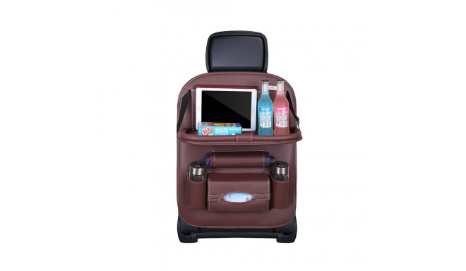 Car seat organizer seat protector seat cover shelf mini car coffee table