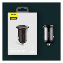Baseus Grain Pro car charger 2x USB 4.8 A black (CCALLP-01)