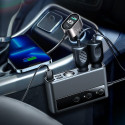 Joyroom JR-CL06 9in1 car charger 154W 5x USB-A / USB-C / 3x cigarette lighter socket PD QC PPS - bla