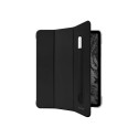 LAUT Huex Folio - protective case with holder for Apple Pencil for iPad Pro 12.9" 4/5/6G (black)