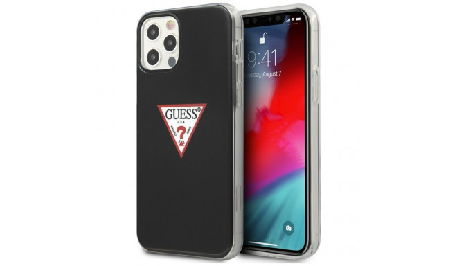 Guess GUHCP12LPCUCTLBK iPhone 12 Pro Max 6.7" black/black hardcase Triangle Collection