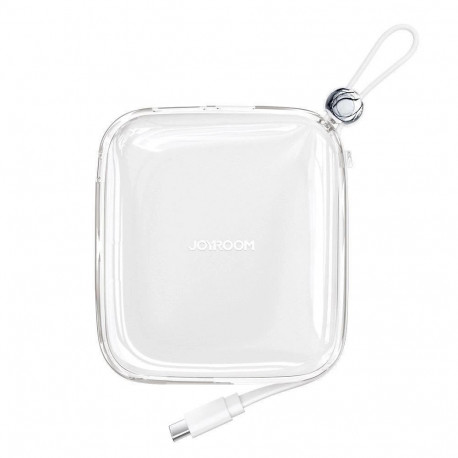 Joyroom JR-L005 10000mAh Lightning USB-A Power Bank - White