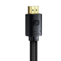 Baseus HDMI 2.1 Cable 8K 60 Hz 48 Gbps / 4K 120 Hz / 2K 144 Hz 3D eARC QMS Dynamic HDR VRR ALLM 3 m 
