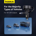 Baseus Enjoyment Pro USB-C (female) / Lightning (male) 60W car charger - black