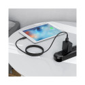 Acefast MFI USB - Lightning cable 1.8m, 2.4A black (C4-02 A Black)