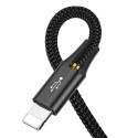 Baseus cable USB 4in1 Lightning / 2x USB Type C / micro USB cable in nylon braid 3.5A 1.2m black (CA