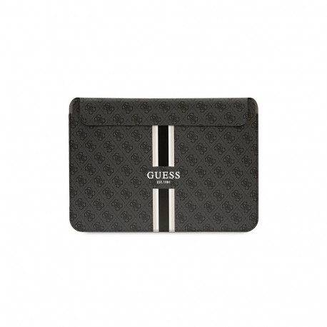 Guess 4G Printed Stripes cover for a 14" laptop - black
