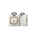 Karl Lagerfeld KLAPRUNIKH AirPods Pro cover white/white Silicone Karl Head 3D