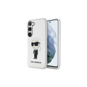 Karl Lagerfeld KLHCS23SHNIKTCT S23 S911 transparent hardcase Ikonik Karl Lagerfeld