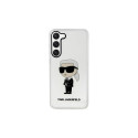 Karl Lagerfeld KLHCS23SHNIKTCT S23 S911 transparent hardcase Ikonik Karl Lagerfeld
