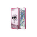 Karl Lagerfeld KLHCI8LNKHCP iPhone 7/8/ SE 2020/2022 pink/pink hardcase Glitter Karl Head