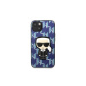 Karl Lagerfeld KLHCP13MPMNIKBL iPhone 13 6.1" hardcase blue/blue Monogram Ikonik Patch Karl Lagerfeld KLHCP13MPMNIKBL iPhone 13 6.1" hardcase blue/blue Monogram Ikonik Patch